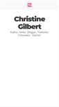 Mobile Screenshot of christinegilbert.com